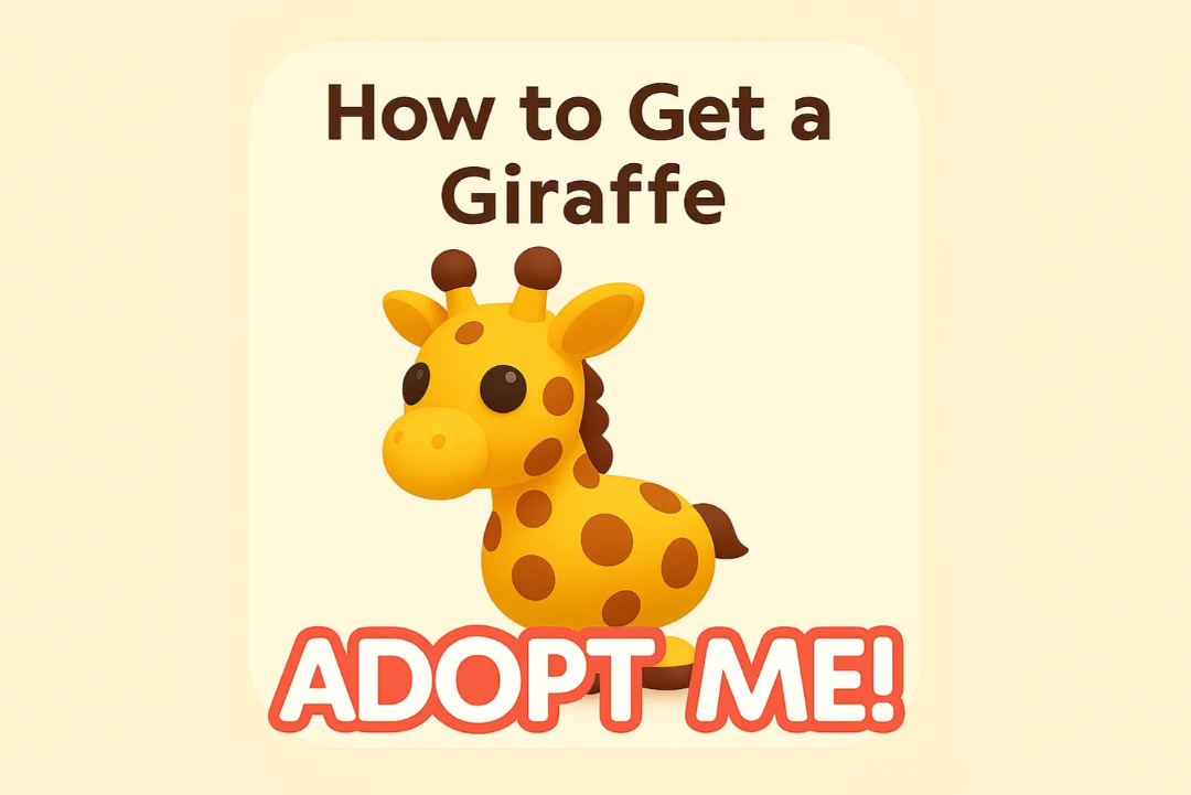 The Giraffe in Adopt Me! — A Legendary Safari Pet